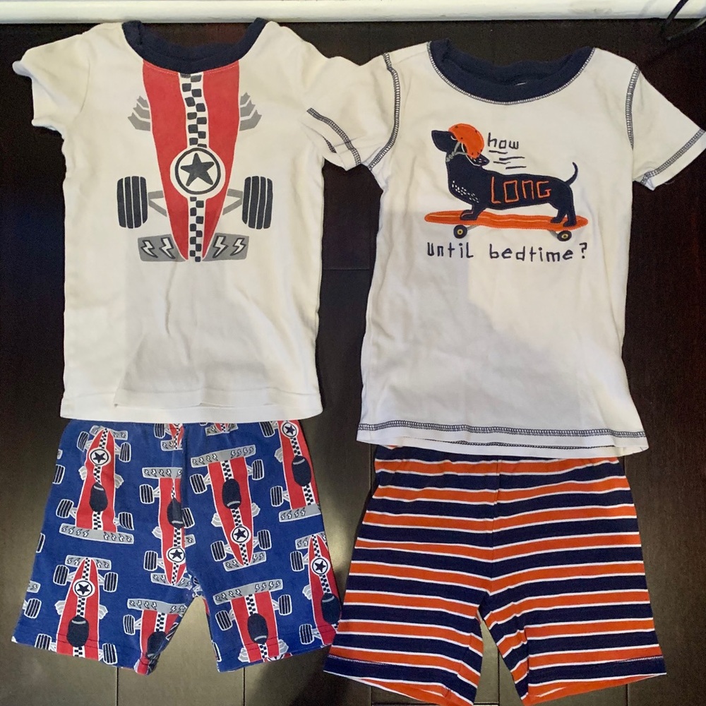 Set of 2 boys pajamas